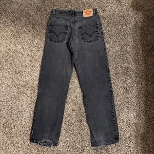Vintage Black Levi’s 550